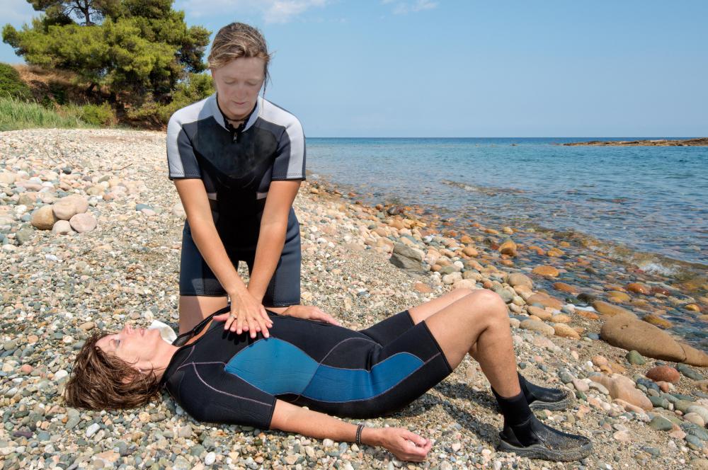 First aid service may include the administration of CPR.