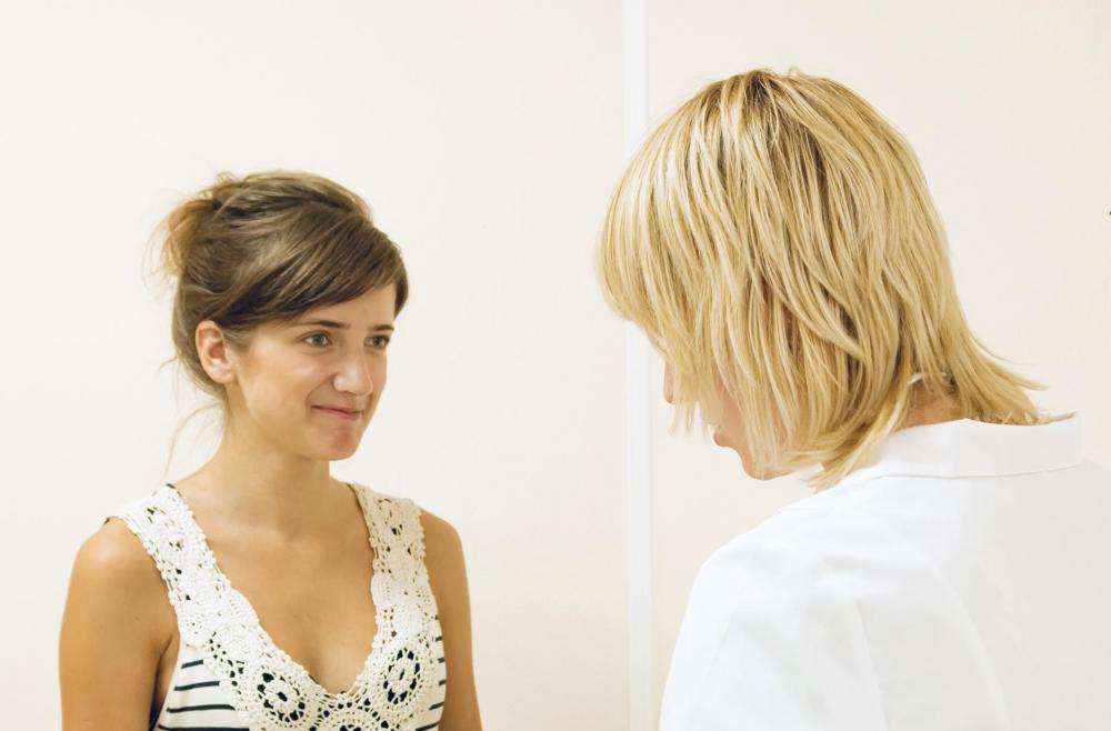 Most doctors advise people not to write on their skin with any kind of permanent ink.