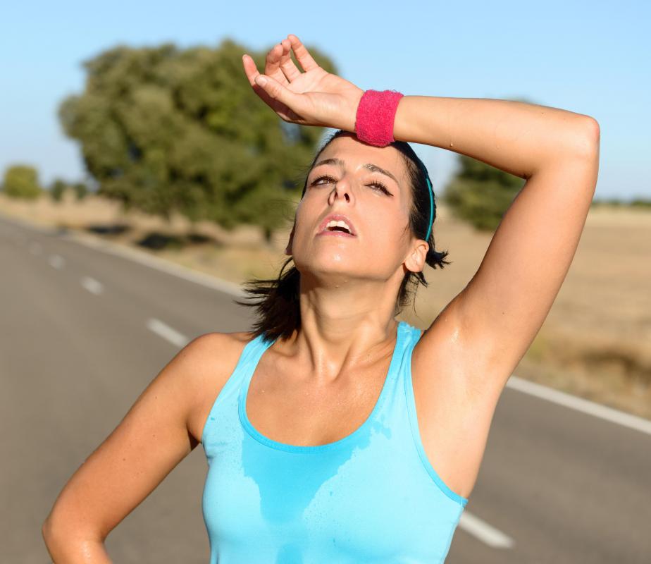 Higher perceived exertion is proportional to the amount of perspiration created during an activity.
