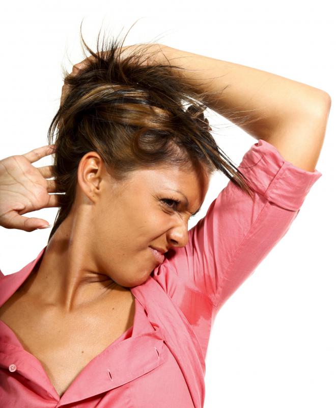A sweat rash may develop is areas prone to sweating.