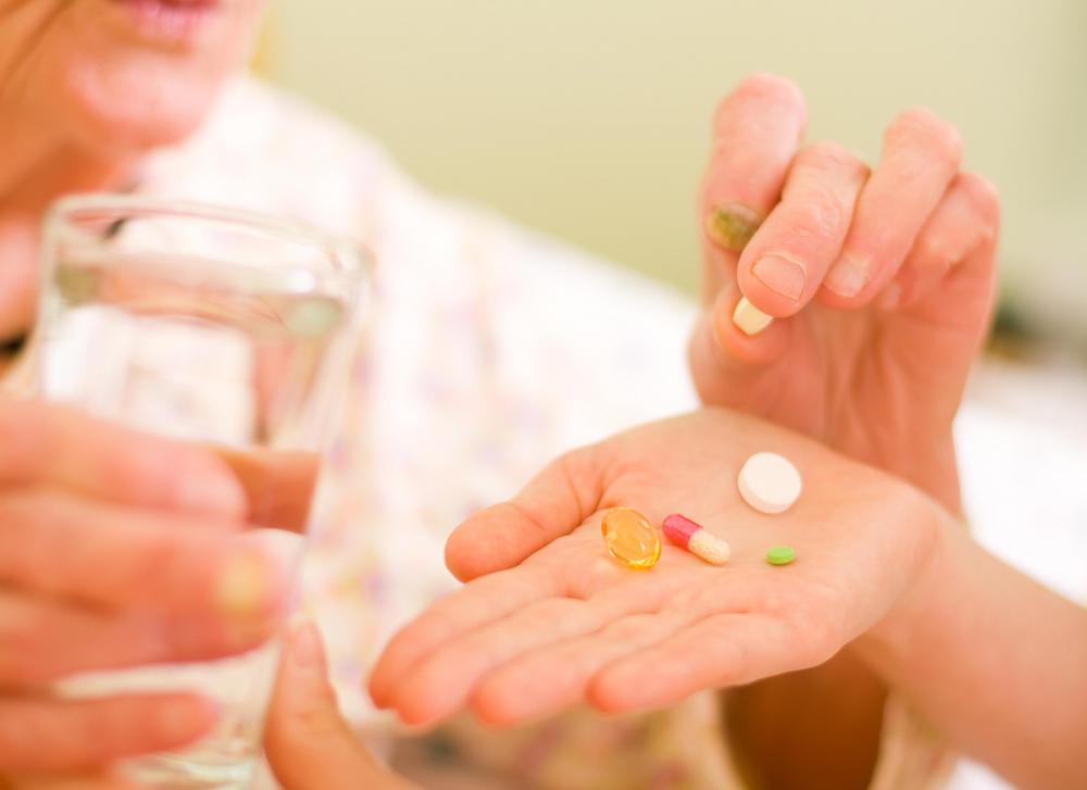 Over-the-counter pain medications may help relieve swelling and pain associated with calcium deposits.