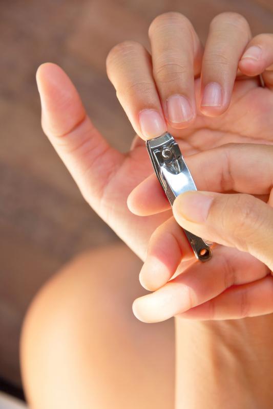 Keeping fingernails trimmed help with the itching sensation caused by eczema.