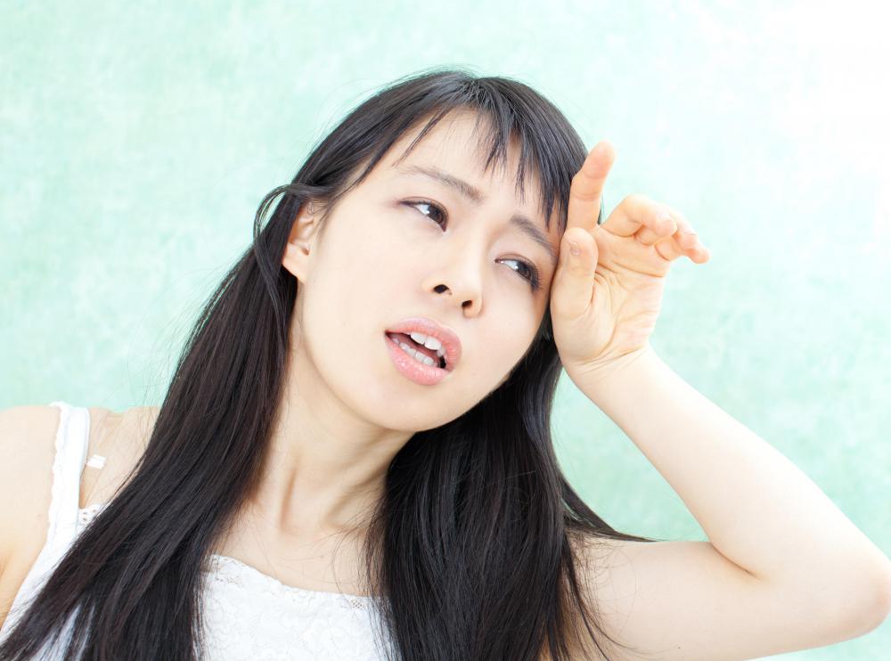 Mercury poisoning may cause affected individuals to sweat excessively.