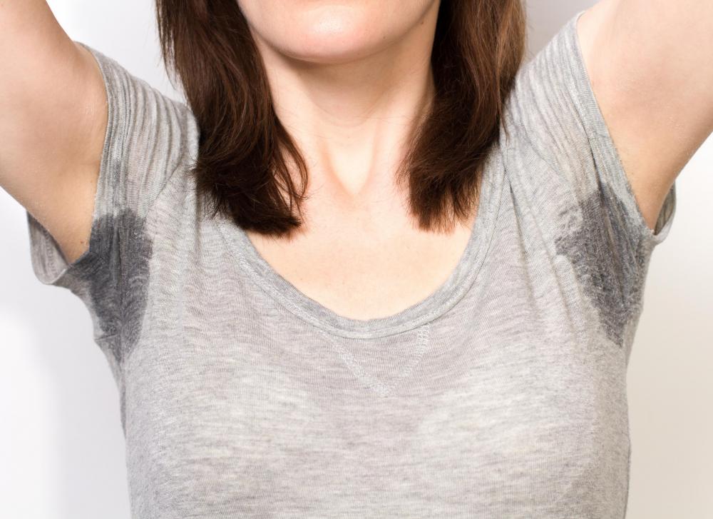 Sweating occurs during moments of nervousness due to the mind's perception of impending danger.
