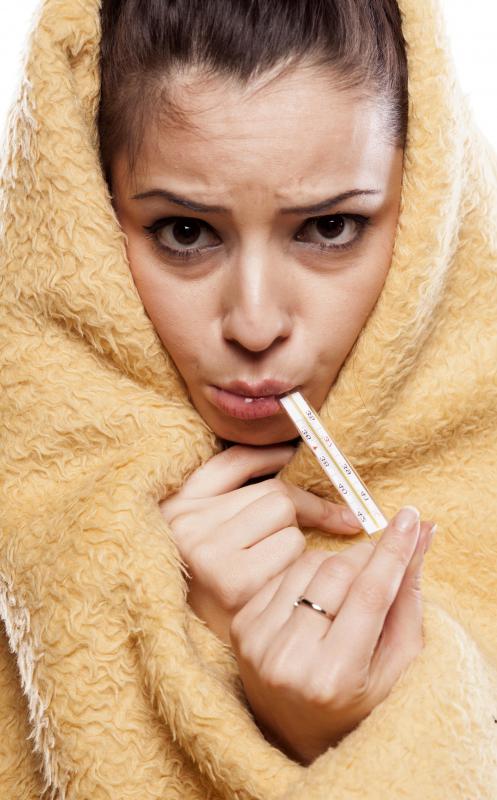 Bacterial infections which cause fever may require use of a rectal swab test.