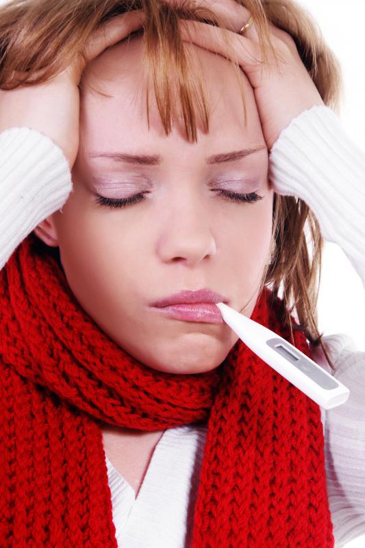 Individuals with high fevers may experience formication.