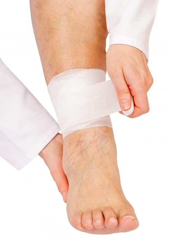 If a person does not receive medical help within 30 minutes after a copperhead snake bite, it may be necessary to wrap a bandage a couple of inches above the bite.
