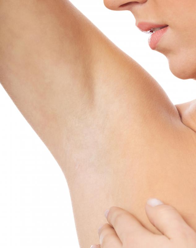 A lymphatic massage may include the underarms.