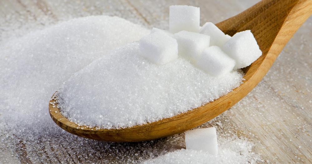 Granulated sugar is a simple carbohydrate that is quickly digested by the body.