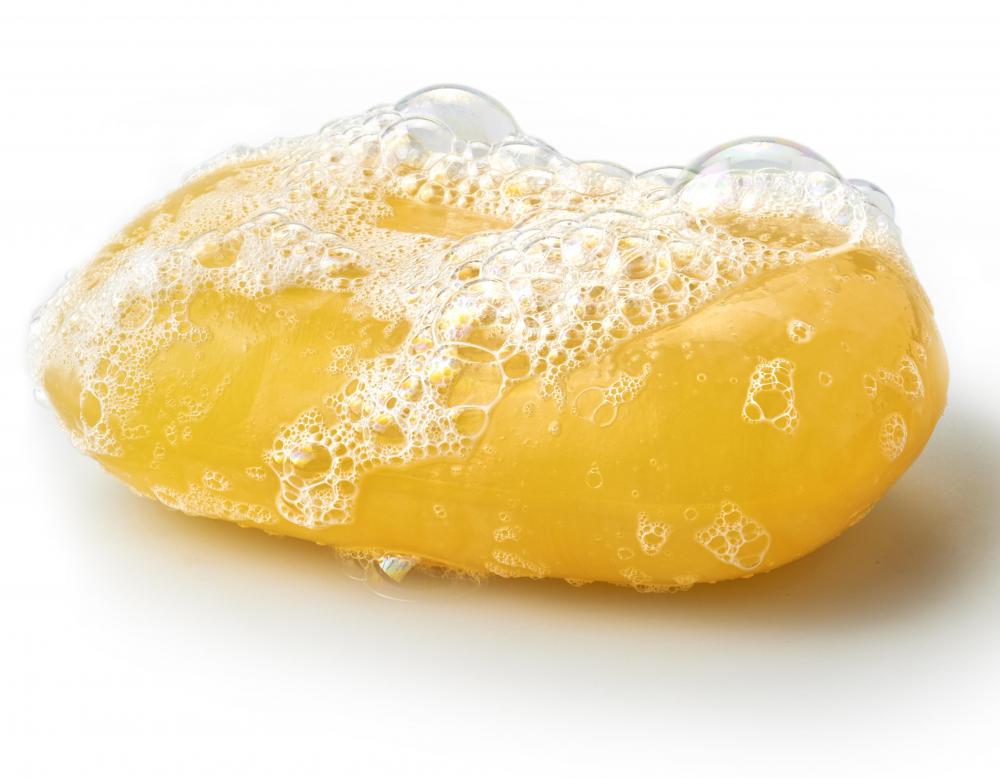 Certain components of soap may cause vaginal blisters.