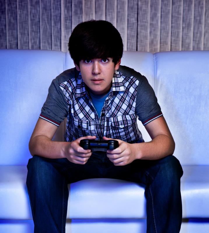 Passive entertainment such as playing video games is considered a sedentary lifestyle.