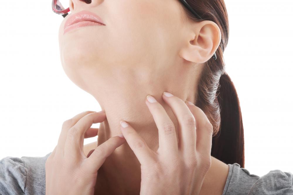 Swelling of the popliteal lymph nodes is less common that swelling of the nodes in the neck.