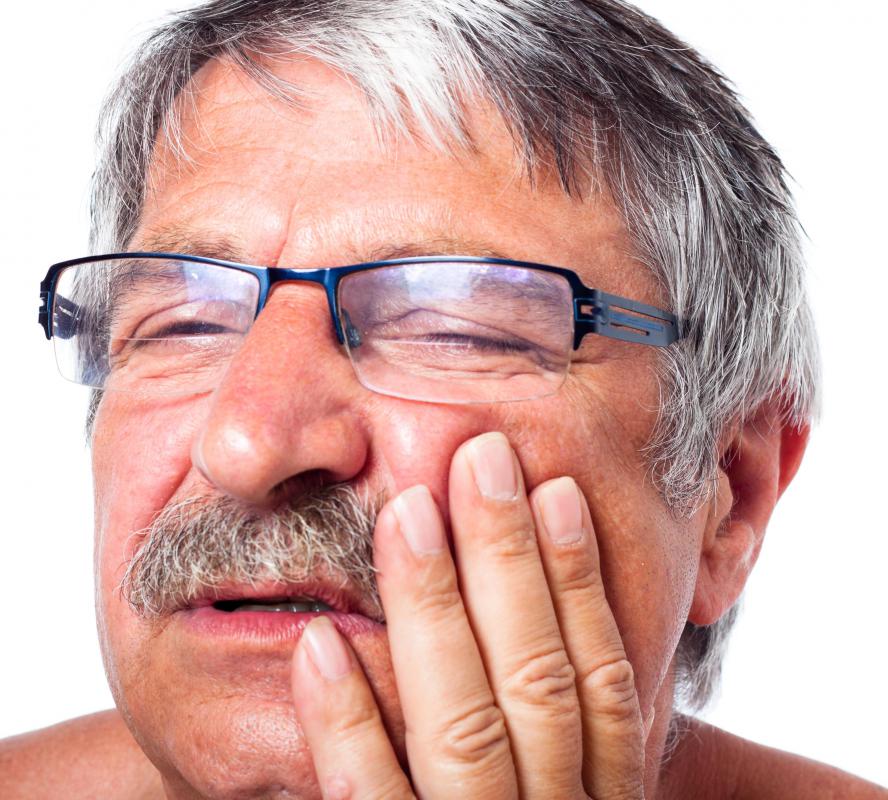 Loose dentures may cause discomfort.