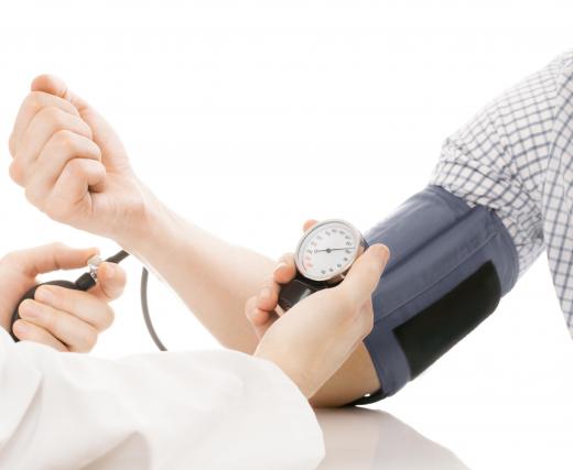 A patient's high blood pressure must first be treated before the effects on the eye can be addressed.