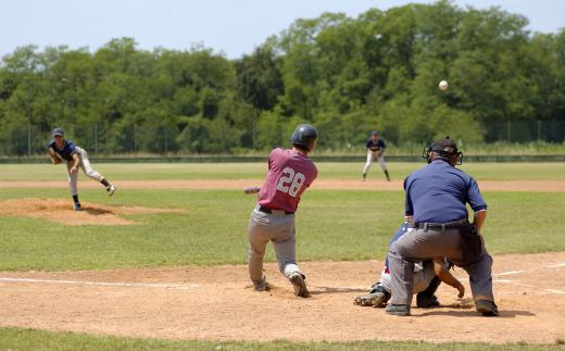 An explosive arm movement can help a baseball player hit harder.