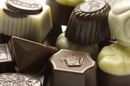 Chocolate contains very little caffeine.