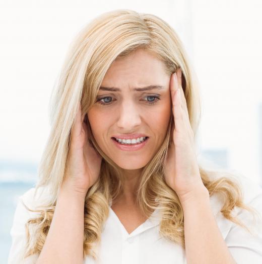 Someone may get a headache or experience sudden dizziness following a lumbar drain.