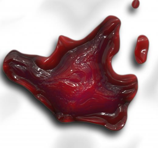 A blood clot formed by coagulation.