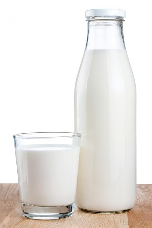 Milk contains lactoperoxidase.