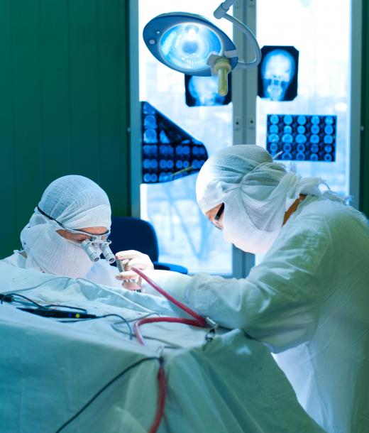 Neurosurgeons perform complex procedures.