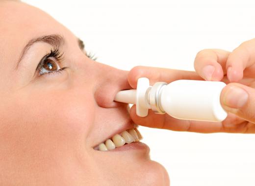 Vasoconstrictor nasal sprays may be used to treat nasal congestion caused by a BiPAP device.