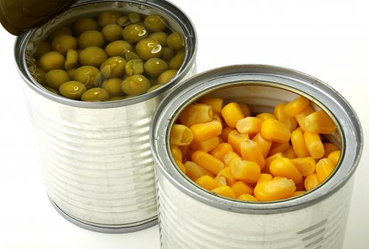 Avoiding high salt foods -- such as canned products -- can help lower high blood pressure.