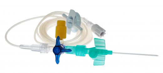 An IV catheter.