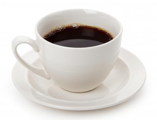 A cup of coffee contains about 100 mg of caffeine. Having 300 mg or more of caffeine a day can lead to negative effects.