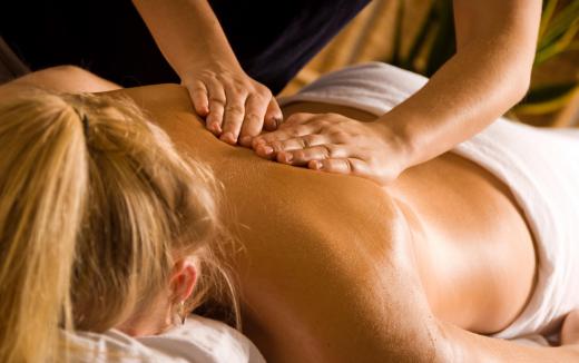 A deep tissue massage targets the connective tissue of the body and not just the surface muscles.