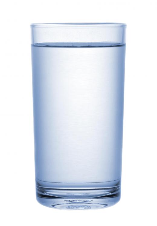 Drinking water can help with dry mouth and a headache.