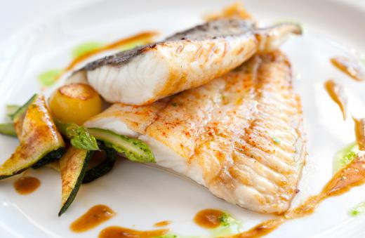 Fish is a natural source of lysine.