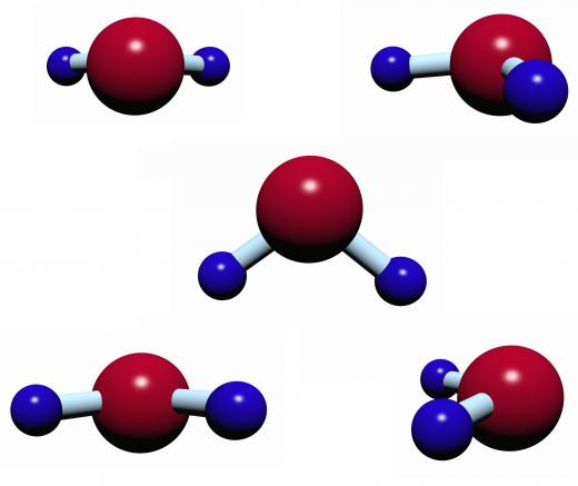 Water molecules will gradually dissolve a Vicryl™ suture.