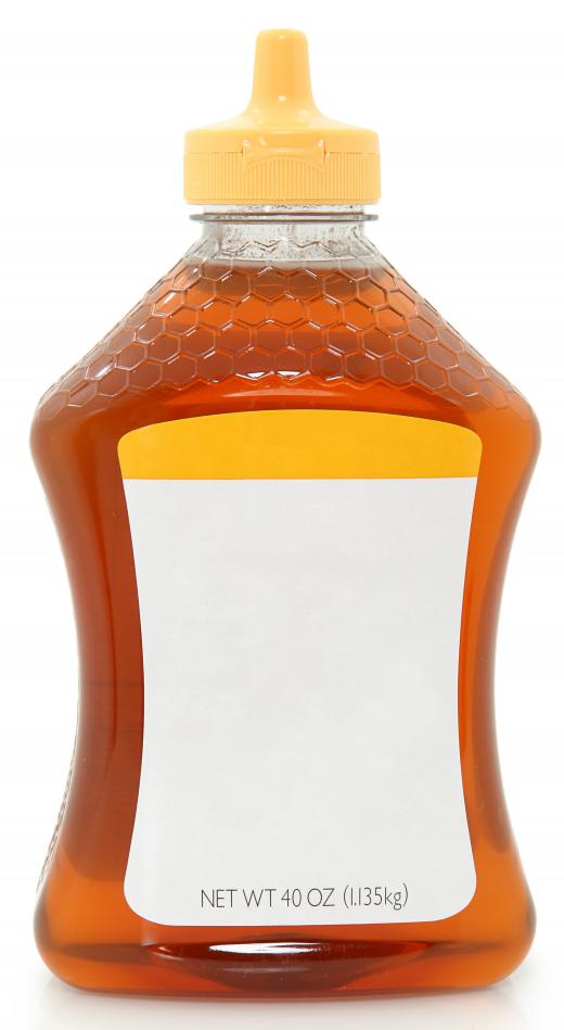 Honey contains fructose.