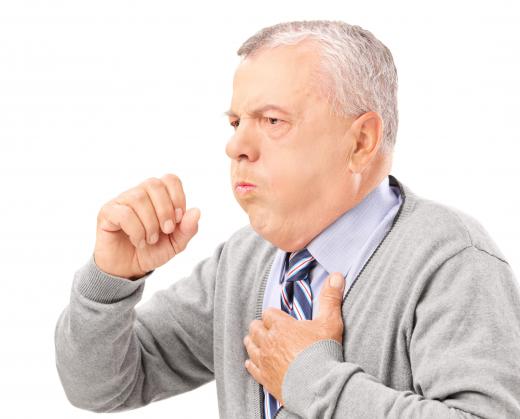 Cough expectorant syrup may be used to relieve coughing.