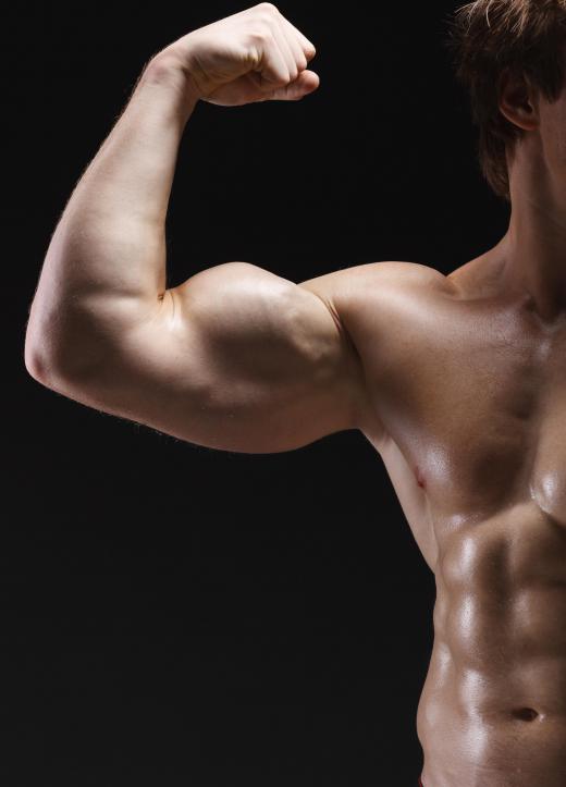 Steroids may be used to help build muscle.