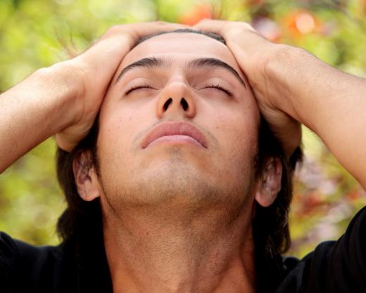 A migraine headache with aura may cause facial numbness.