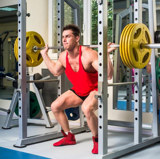 Performing squats can help strengthen prime-mover muscles, such as the quadriceps.