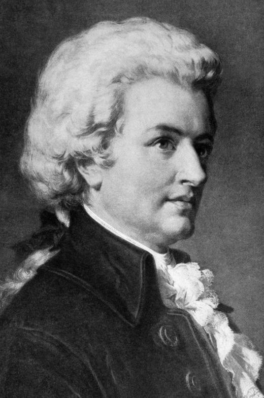 Some say Mozart's unusually shaped skull was dysmorphism.