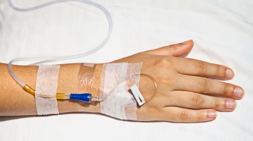 Medications may be administered to patients via intravenous infusion.