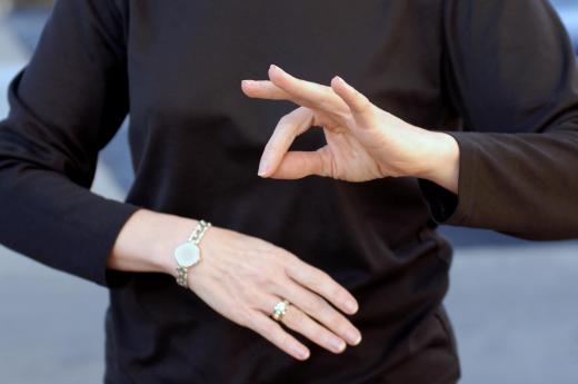 Sign language is a form of adaptive communication used by the deaf.