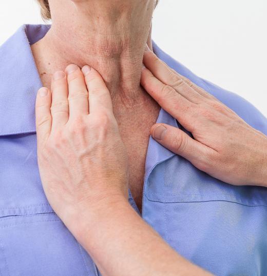 An enlarged thyroid gland may be referred to as a colloid goiter.