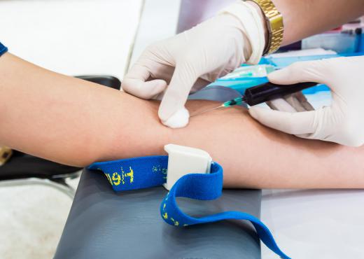 Endotoxins in the body can be identified through blood tests.