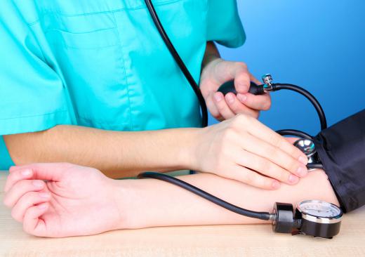 High blood pressure may cause elevated creatinine levels.