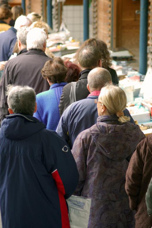 The behavior of crowds is studied by law enforcement and commercial retailers.