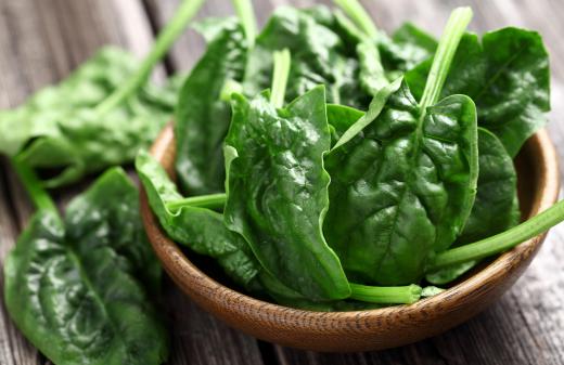 Spinach is part of the first day of the Danish Diet.