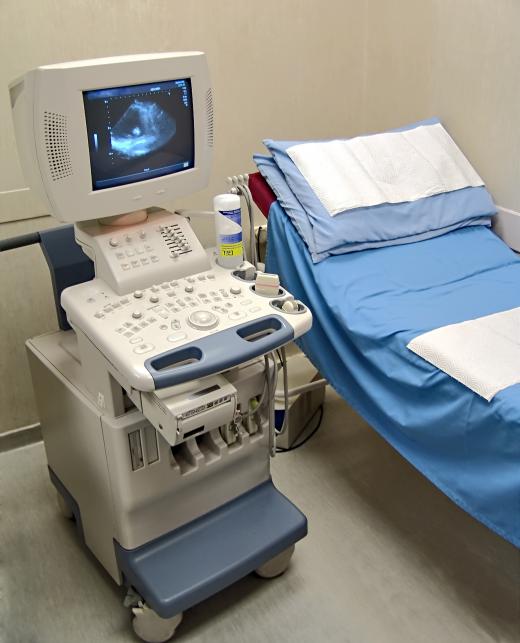 Surgeon might use an ultrasound to guide their peripheral intravenous line.