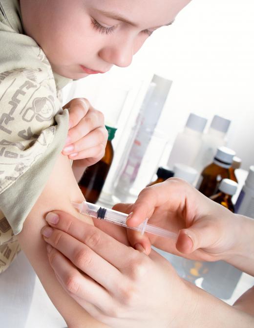 Infantile paralysis, or polio, is usually prevented by vaccination during childhood.