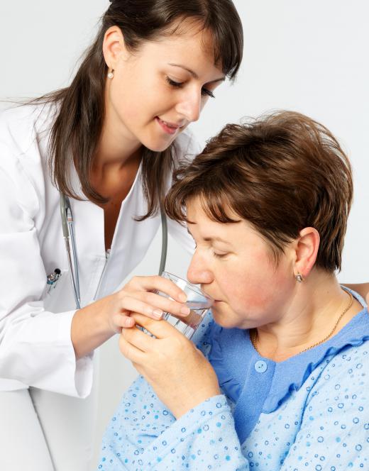 Patients recovering from a urinary tract infection should drink plenty of water.