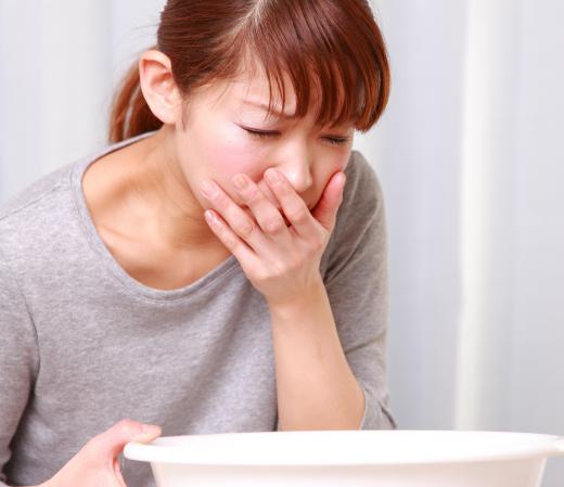 A viral infection can cause sudden vomiting.