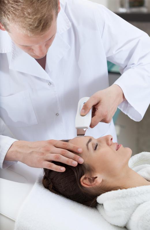 Dermabrasion may be used to remove scars made of fibrous tissue.